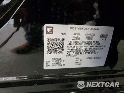 Zdjęcie 13 z 13 samochodu: 2024 BUICK ENCORE GX SPORT TOURING VIN:KL4AMESL1RB190917 - miniatura