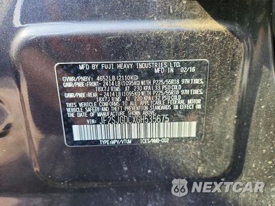 Zdjęcie 13 z 13 samochodu: 2016 SUBARU FORESTER 2.0XT PREMIUM VIN:JF2SJGDCXGH535675 - miniatura