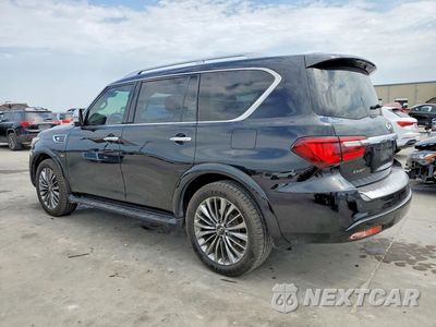 Drugie zdjęcie samochodu z przodu: 2019 INFINITI QX80 LUXE VIN:JN8AZ2NF4K9684010 - miniatura