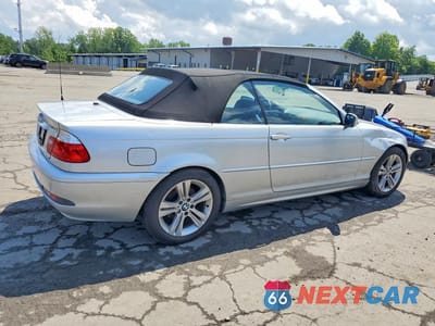 Trzecie zdjęcie samochodu z tyłu: 2005 BMW 325 CI VIN:WBABW33455PL35550 - miniatura