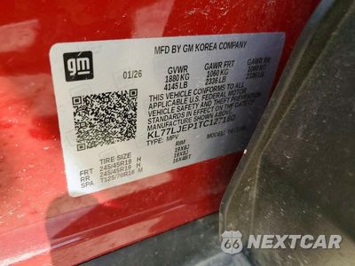 Zdjęcie 12 z 12 samochodu: 2026 CHEVROLET TRAX 2RS VIN:KL77LJEP1TC127180 - miniatura