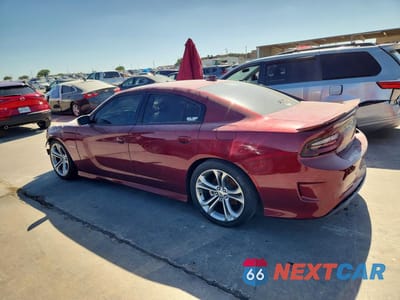 Drugie zdjęcie samochodu z przodu: 2021 DODGE CHARGER R/T VIN:2C3CDXCT1MH556520 - miniatura