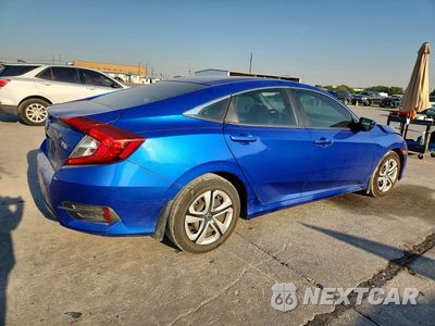 Trzecie zdjęcie samochodu z tyłu: 2017 HONDA CIVIC LX VIN:19XFC2F55HE068765 - miniatura