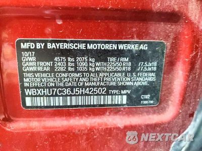Zdjęcie 13 z 13 samochodu: 2018 BMW X1 SDRIVE28I VIN:WBXHU7C36J5H42502 - miniatura