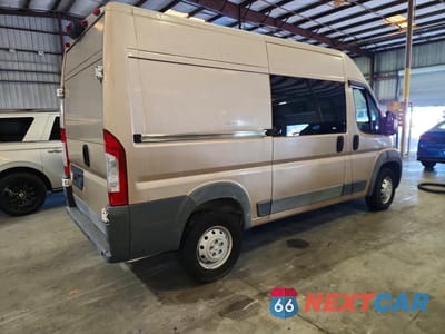 Trzecie zdjęcie samochodu z tyłu: 2017 RAM PROMASTER 2500 DELIVERY VAN VIN:3C6TRVCG1HE530707 - miniatura