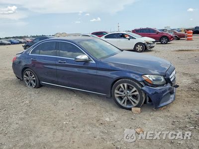 Czwarte zdjęcie samochodu z boku: 2018 MERCEDES-BENZ C 300 VIN:WDDWF4JB6JR389732 - miniatura