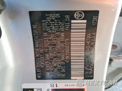 Zdjęcie 12 z 12 samochodu: 2013 TOYOTA AVALON XLE TOURING VIN:4T1BK1EB6DU012778 - miniatura
