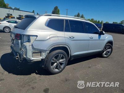 Trzecie zdjęcie samochodu z tyłu: 2018 VOLKSWAGEN ATLAS SEL PREMIUM VIN:1V2NR2CAXJC572249 - miniatura