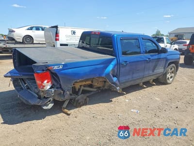 Trzecie zdjęcie samochodu z tyłu: 2016 CHEVROLET SILVERADO K1500 LT VIN:3GCUKREC2GG244242 - miniatura