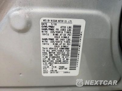 Zdjęcie 13 z 13 samochodu: 2018 NISSAN ROGUE SL VIN:JN8AT2MV6JW349650 - miniatura