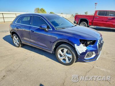 Czwarte zdjęcie samochodu z boku: 2021 AUDI Q3 PREMIUM 40 VIN:WA1AUCF39M1066889 - miniatura