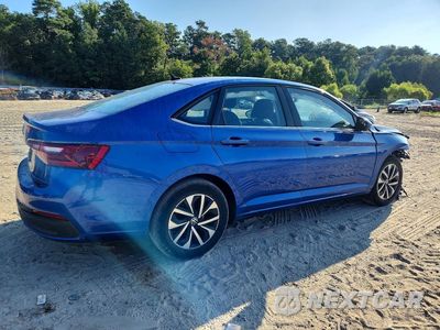 Trzecie zdjęcie samochodu z tyłu: 2022 VOLKSWAGEN JETTA S VIN:3VWCM7BUXNM015861 - miniatura