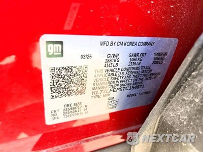 Zdjęcie 13 z 13 samochodu: 2026 CHEVROLET TRAX LS VIN:KL77LFEP5TC154671 - miniatura