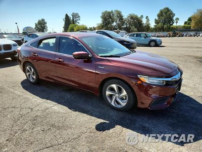 Czwarte zdjęcie samochodu z boku: 2019 HONDA INSIGHT LX VIN:19XZE4F18KE029059 - miniatura