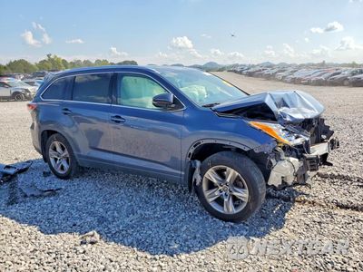 Czwarte zdjęcie samochodu z boku: 2016 TOYOTA HIGHLANDER LIMITED VIN:5TDDKRFH5GS297707 - miniatura