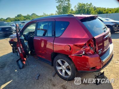 Drugie zdjęcie samochodu z przodu: 2017 JEEP COMPASS LATITUDE VIN:1C4NJDEB8HD101070 - miniatura