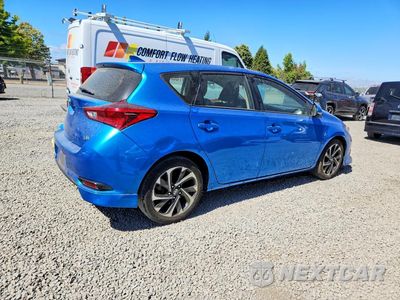 Trzecie zdjęcie samochodu z tyłu: 2016 SCION IM BASE VIN:JTNKARJE9GJ501151 - miniatura