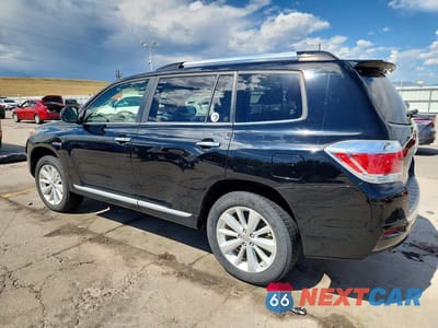 Drugie zdjęcie samochodu z przodu: 2013 TOYOTA HIGHLANDER HYBRID LIMITED VIN:JTEDC3EH8D2016672 - miniatura