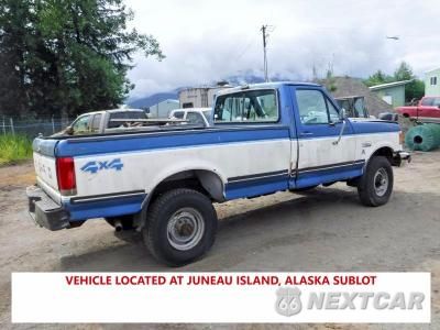 Trzecie zdjęcie samochodu z tyłu: 1991 FORD F250 VIN:2FTHF26GXMCA02628 - miniatura