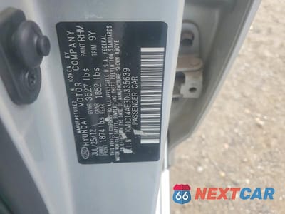 Zdjęcie 12 z 12 samochodu: 2013 HYUNDAI ACCENT GLS VIN:KMHCT4AE3DU335639 - miniatura