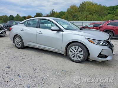 Czwarte zdjęcie samochodu z boku: 2022 NISSAN SENTRA S VIN:3N1AB8BV6NY279301 - miniatura