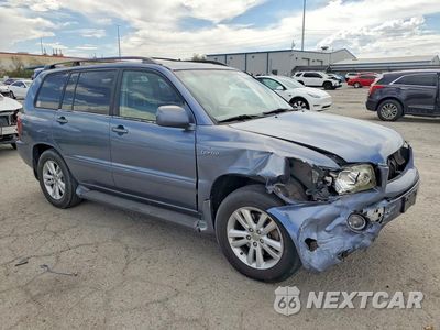 Czwarte zdjęcie samochodu z boku: 2006 TOYOTA HIGHLANDER HYBRID VIN:JTEDW21A760005252 - miniatura