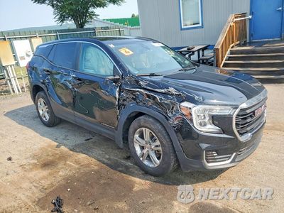 Czwarte zdjęcie samochodu z boku: 2022 GMC TERRAIN SLE VIN:3GKALTEV1NL177169 - miniatura
