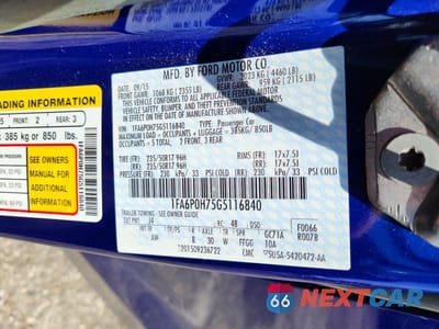 Zdjęcie 12 z 12 samochodu: 2016 FORD FUSION SE VIN:1FA6P0H75G5116840 - miniatura
