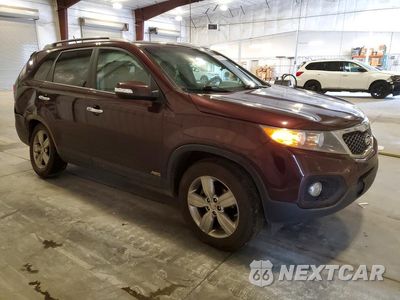 Czwarte zdjęcie samochodu z boku: 2012 KIA SORENTO EX VIN:5XYKUCA60CG254176 - miniatura