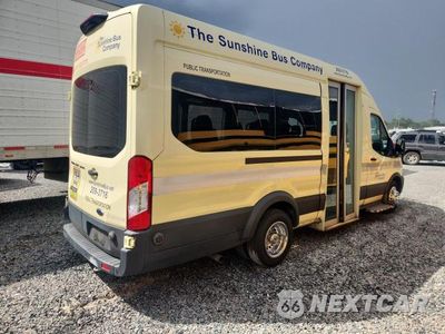 Trzecie zdjęcie samochodu z tyłu: 2020 FORD TRANSIT T-350 HD HANDICAP ACCE VIN:1FDVU4X85LKA26742 - miniatura