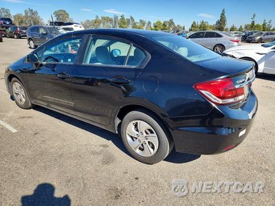 Drugie zdjęcie samochodu z przodu: 2013 HONDA CIVIC LX VIN:19XFB2F51DE294119 - miniatura