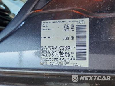 Zdjęcie 12 z 12 samochodu: 2022 NISSAN ALTIMA SR VIN:1N4BL4CV2NN322346 - miniatura