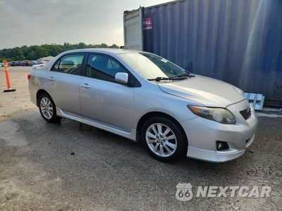 Czwarte zdjęcie samochodu z boku: 2010 TOYOTA COROLLA S VIN:1NXBU4EE2AZ273925 - miniatura