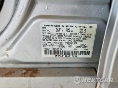 Zdjęcie 13 z 13 samochodu: 2005 NISSAN ALTIMA 2.5 VIN:1N4AL11D65C137541 - miniatura