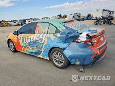 Drugie zdjęcie samochodu z przodu: 2022 TOYOTA COROLLA LE VIN:JTDEAMDE6NJ041802 - miniatura