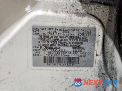 Zdjęcie 14 z 14 samochodu: 2020 NISSAN KICKS S VIN:3N1CP5BV6LL483339 - miniatura
