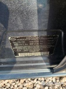 Zdjęcie 13 z 13 samochodu: 2009 HYUNDAI SONATA GLS VIN:5NPET46C19H552676 - miniatura