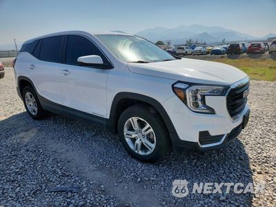 Czwarte zdjęcie samochodu z boku: 2022 GMC TERRAIN SLE VIN:3GKALTEV0NL138766 - miniatura