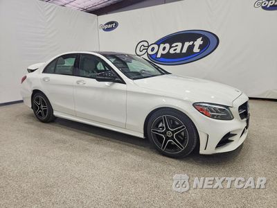 Czwarte zdjęcie samochodu z boku: 2021 MERCEDES-BENZ C 300 VIN:W1KWF8DB4MR638827 - miniatura
