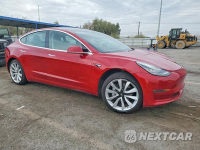 Czwarte zdjęcie samochodu z boku: 2017 TESLA MODEL 3 VIN:5YJ3E1EA7HF003559 - miniatura