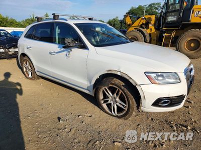 Czwarte zdjęcie samochodu z boku: 2017 AUDI Q5 PREMIUM PLUS VIN:WA1L2AFP9HA029126 - miniatura