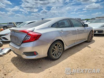 Trzecie zdjęcie samochodu z tyłu: 2018 HONDA CIVIC EX VIN:JHMFC1F36JX006546 - miniatura