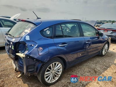 Trzecie zdjęcie samochodu z tyłu: 2012 SUBARU IMPREZA LIMITED VIN:JF1GPAK65CH239007 - miniatura