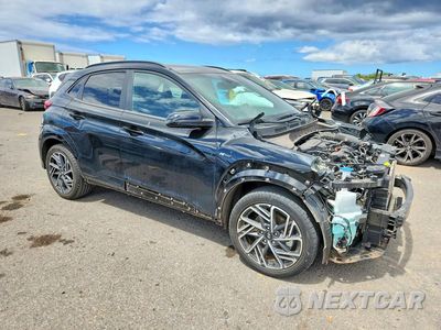 Czwarte zdjęcie samochodu z boku: 2022 HYUNDAI KONA N LINE VIN:KM8K33A30NU820875 - miniatura