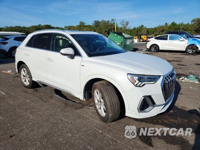 Czwarte zdjęcie samochodu z boku: 2022 AUDI Q3 PREMIUM PLUS S LINE 45 VIN:WA1EECF36N1097355 - miniatura