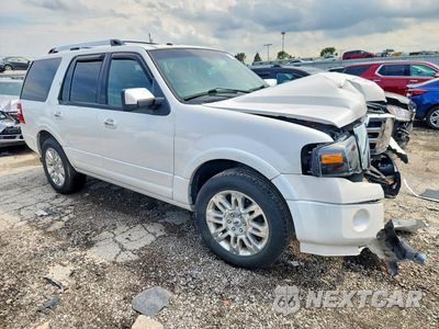 Czwarte zdjęcie samochodu z boku: 2011 FORD EXPEDITION LIMITED VIN:1FMJU2A50BEF30873 - miniatura