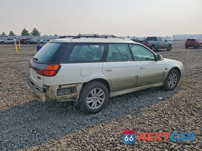 Trzecie zdjęcie samochodu z tyłu: 2001 SUBARU LEGACY OUTBACK H6 3.0 LL BEAN VIN:4S3BH806117649044 - miniatura
