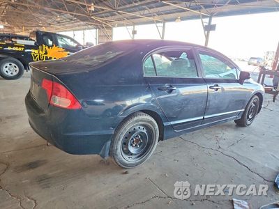 Trzecie zdjęcie samochodu z tyłu: 2008 HONDA CIVIC LX VIN:1HGFA16548L017895 - miniatura