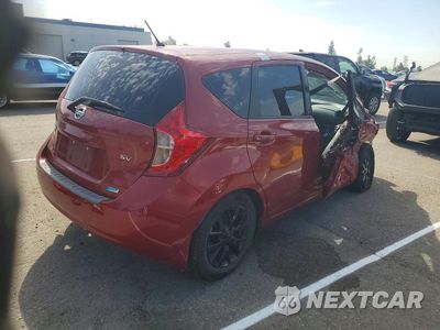 Trzecie zdjęcie samochodu z tyłu: 2015 NISSAN VERSA NOTE SV VIN:3N1CE2CP0FL448031 - miniatura
