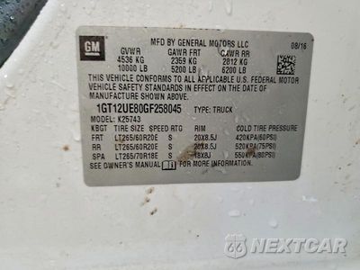 Zdjęcie 13 z 13 samochodu: 2016 GMC SIERRA K2500 DENALI VIN:1GT12UE80GF258045 - miniatura